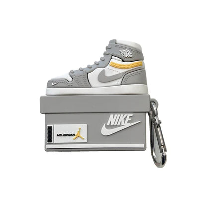 Nike Air Jordan Sneaker Box AirPods Case - 3D Shoe Design Silicone Cover