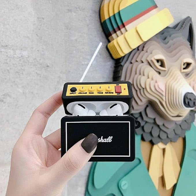 Marshall Amp AirPods Case - Vintage Amplifier Design