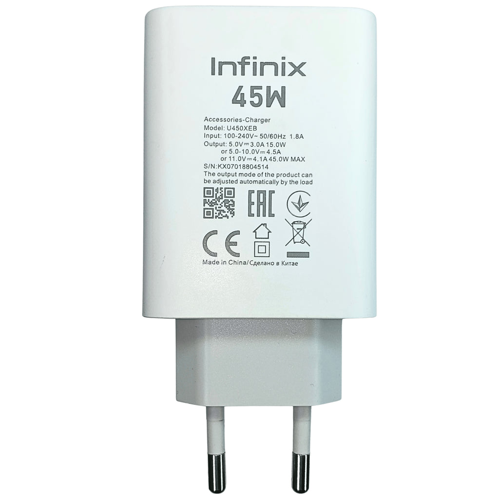 Infinix Original 45W Fast Charger