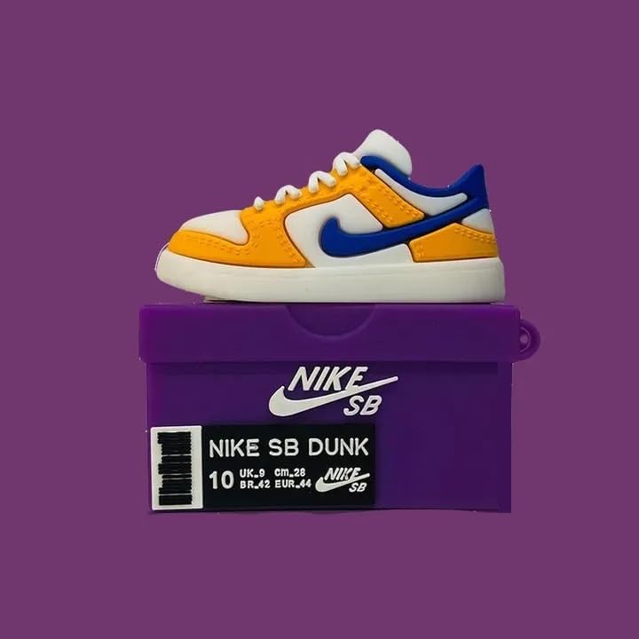 Nike Sneaker Box AirPods Case - 3D Shoe Design Silicone Cover