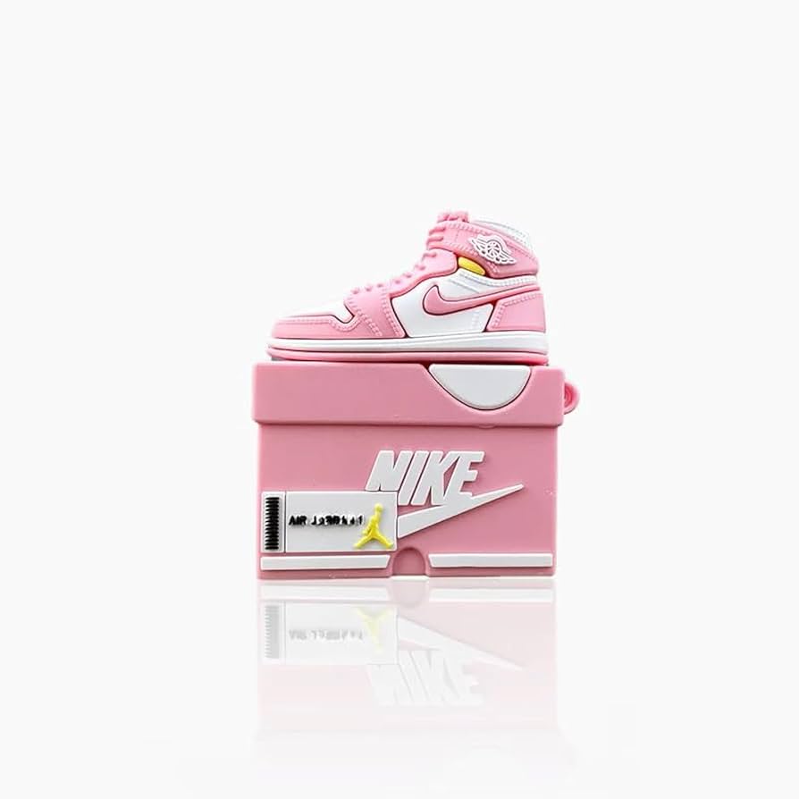 Nike Air Jordan Sneaker Box AirPods Case - 3D Shoe Design Silicone Cover