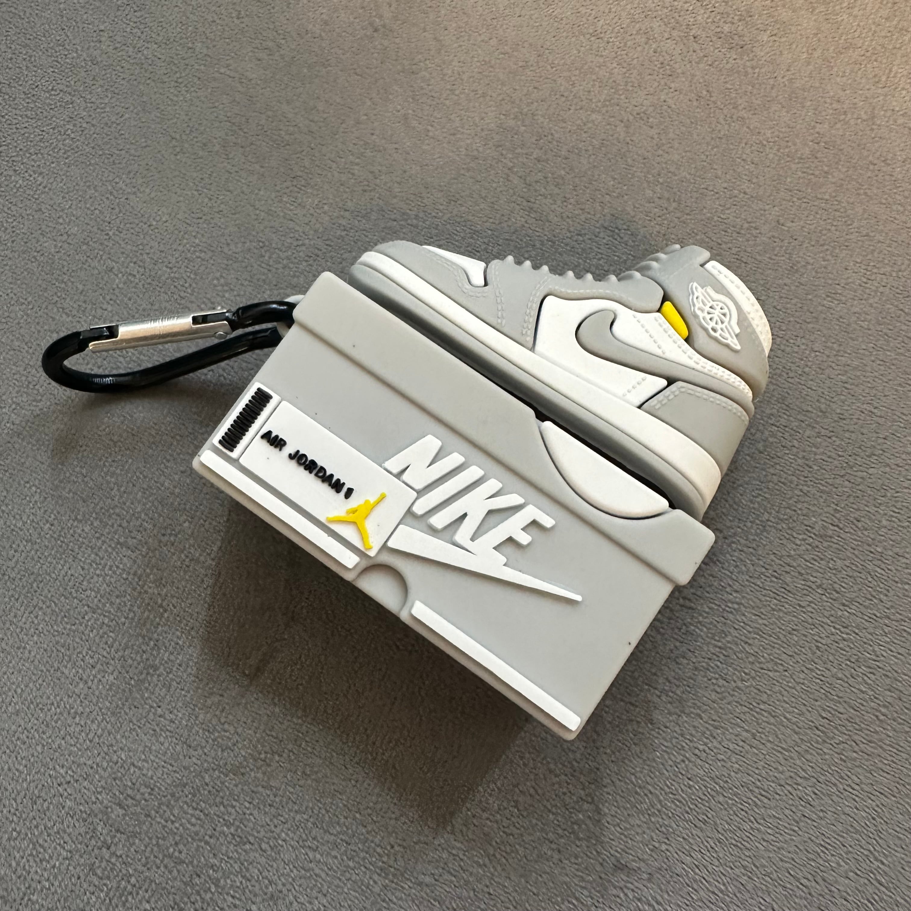 Nike Air Jordan Sneaker Box AirPods Case - 3D Shoe Design Silicone Cover