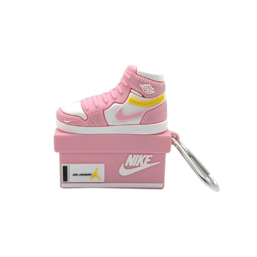 Nike Air Jordan Sneaker Box AirPods Case - 3D Shoe Design Silicone Cover