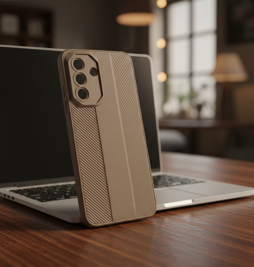 Textured Stripe Case for Samsung Galaxy A17 - Premium Protection