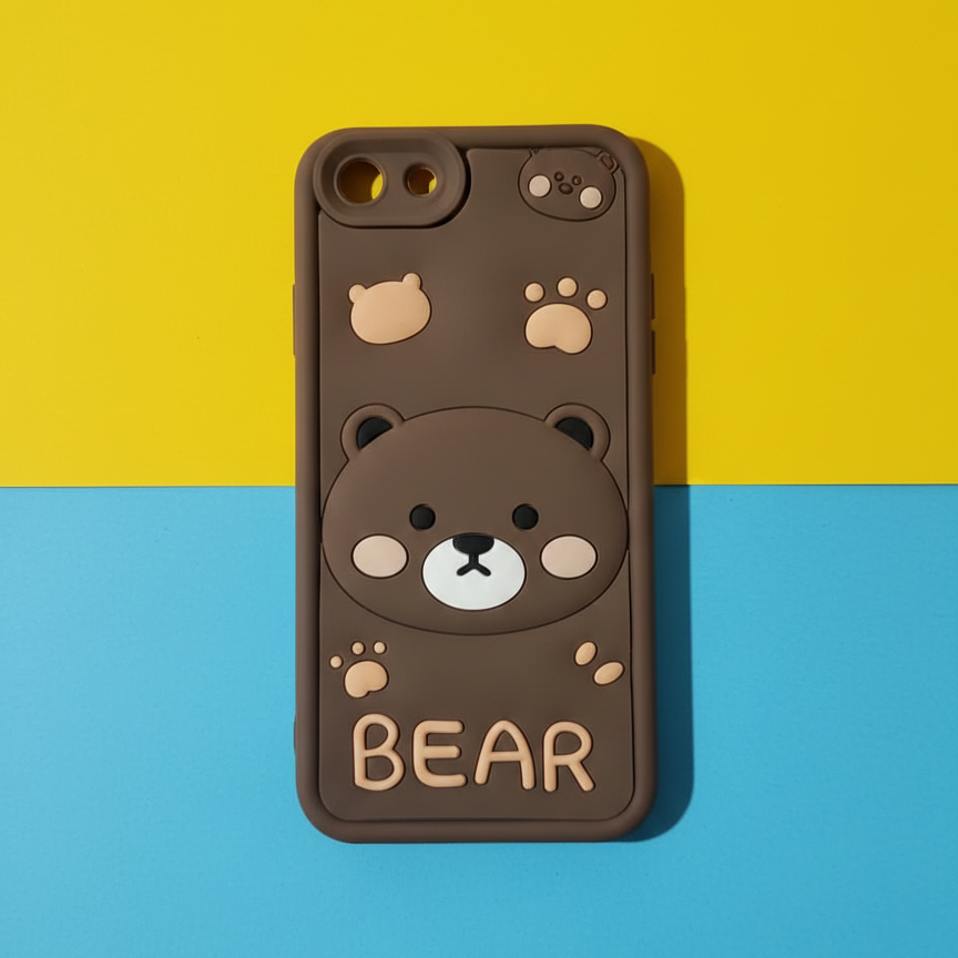 Kawaii Bear Phone Case for Oppo A83