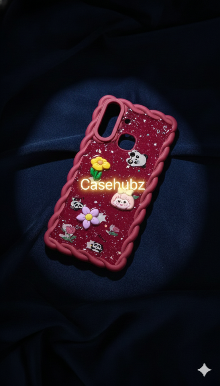 Vivo Y15 Mobile Phone Case - Cute Floral Design