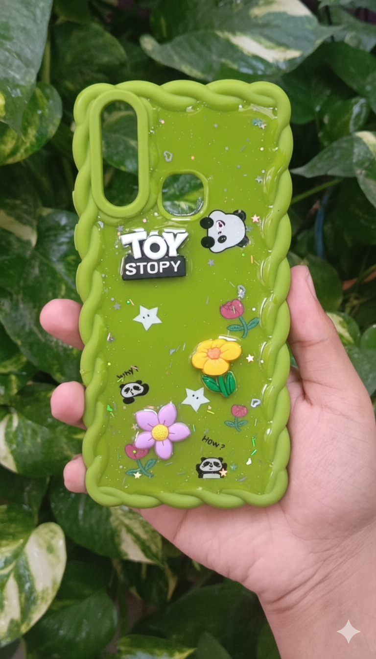 Vivo Y15 Mobile Phone Case - Cute Floral Design