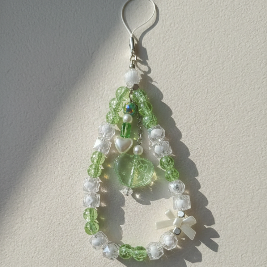 Beaded Mobile Phone Chain