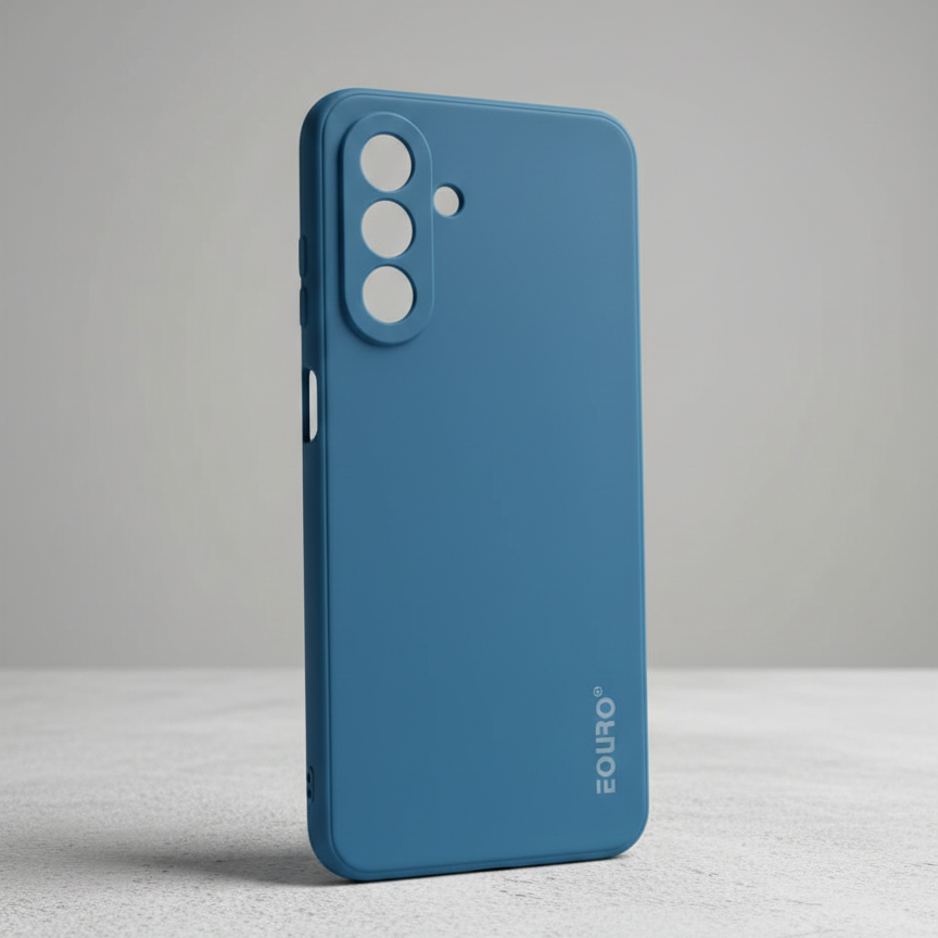 Premium Silicone Case for Samsung Galaxy A17 - Ocean Blue