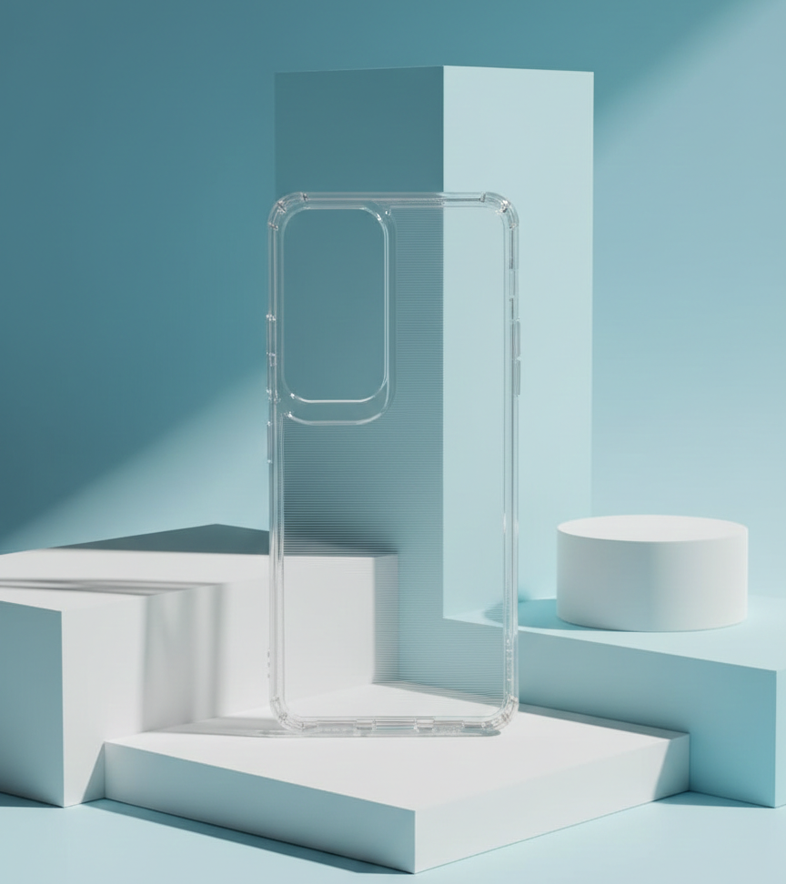 Clear Phone Case for Vivo Y21D - Reinforced Corners