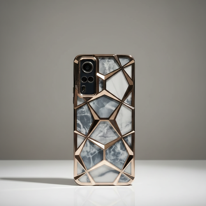 Geometric Diamond Phone Case for Vivo Y51S 4G