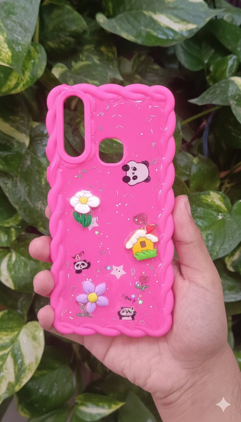 Vivo Y15 Mobile Phone Case - Cute Floral Design