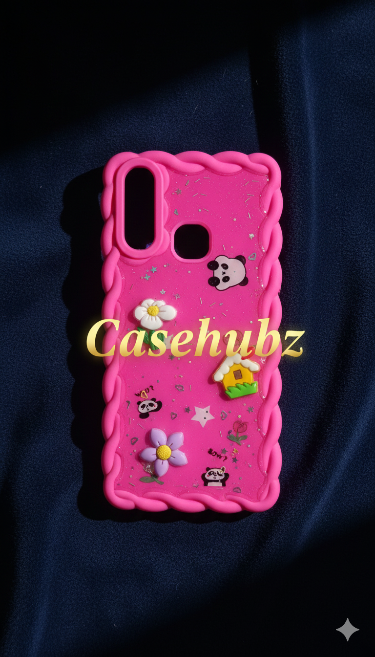 Vivo Y15 Mobile Phone Case - Cute Floral Design