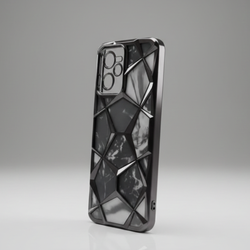 Geometric Diamond Phone Case for Realme C35