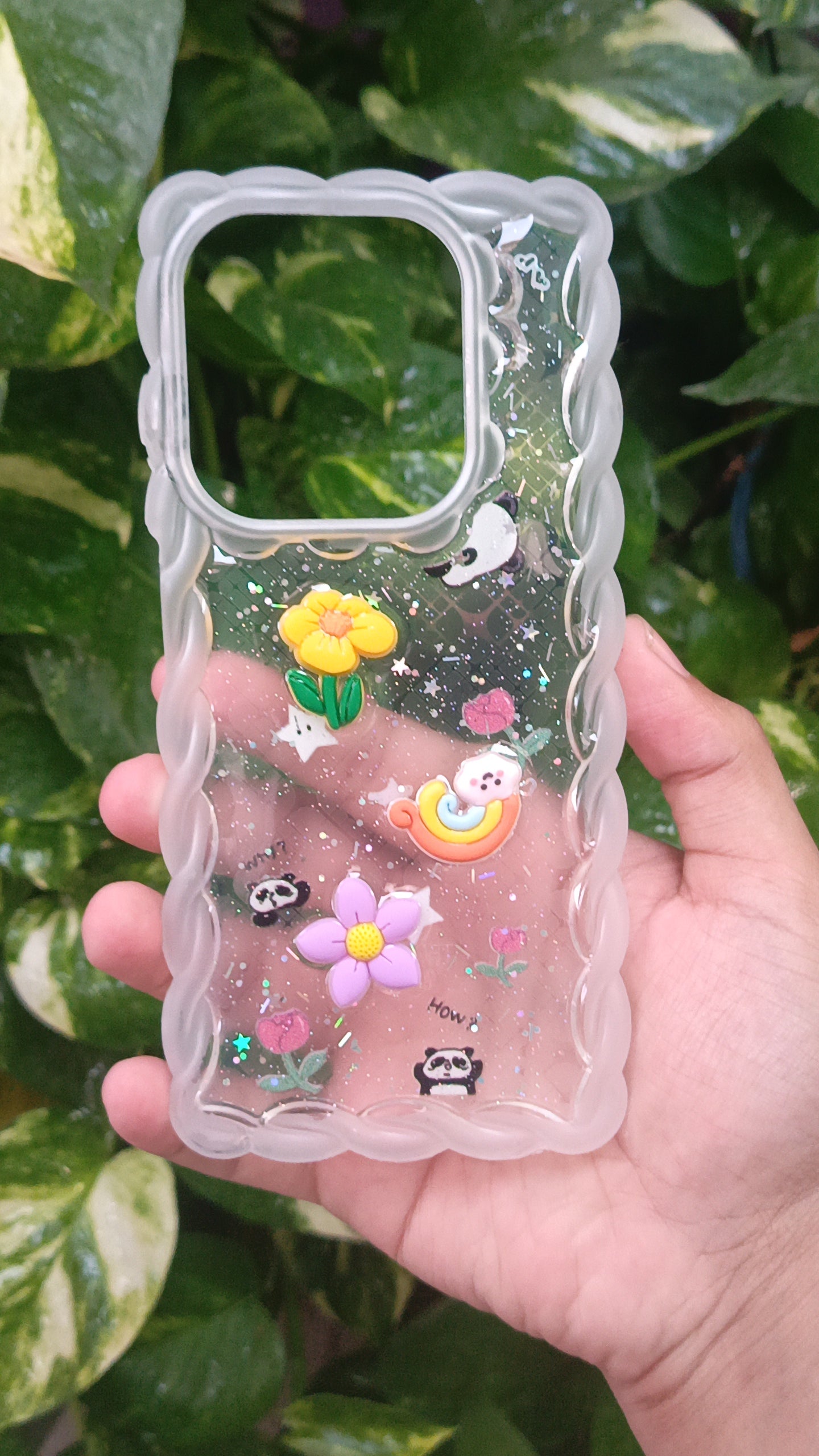 Infinix Smart 8 Mobile phone Case Whimsical Wavy Clear Phone Case