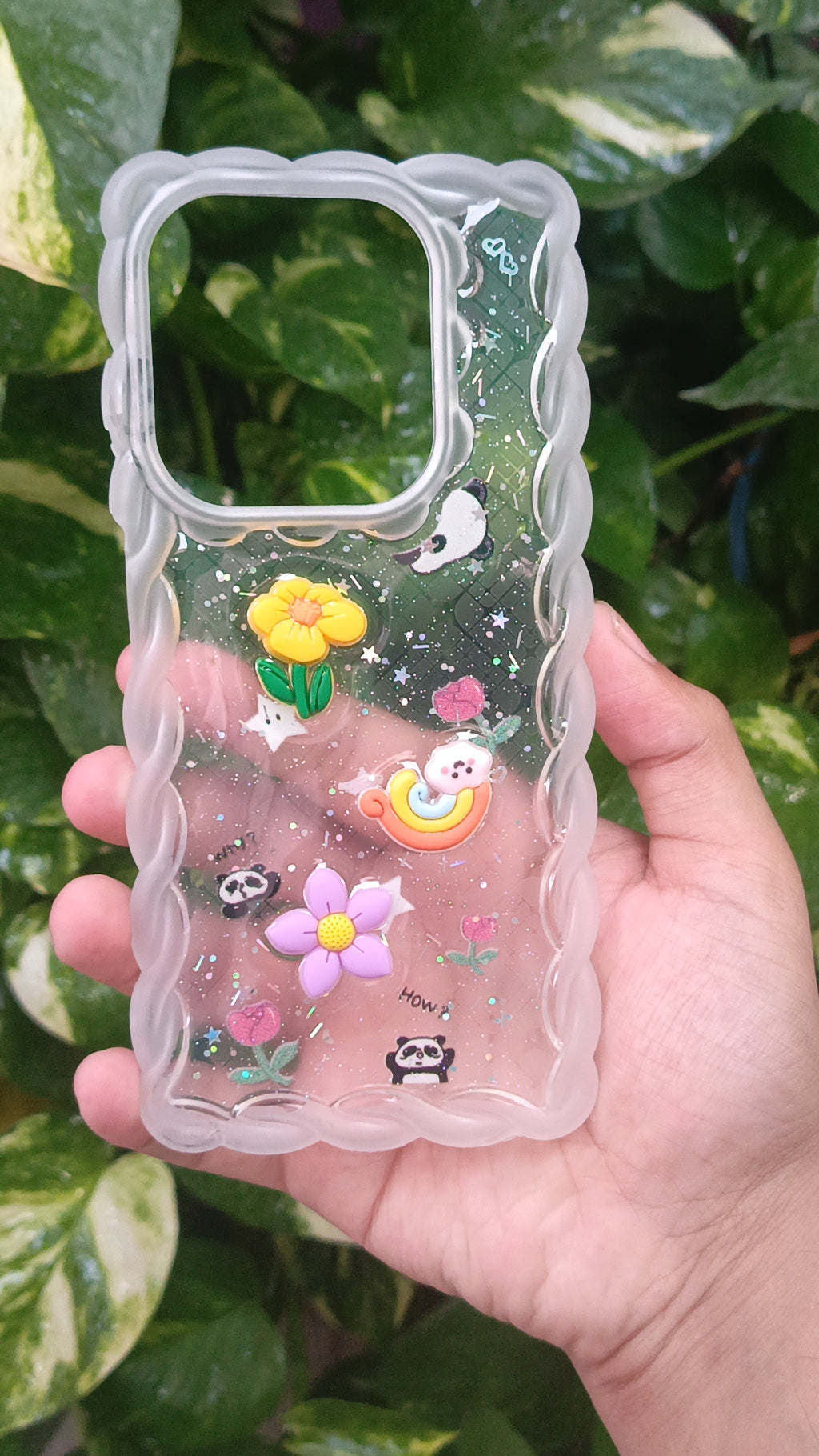 Infinix Smart 8 Mobile phone Case Whimsical Wavy Clear Phone Case