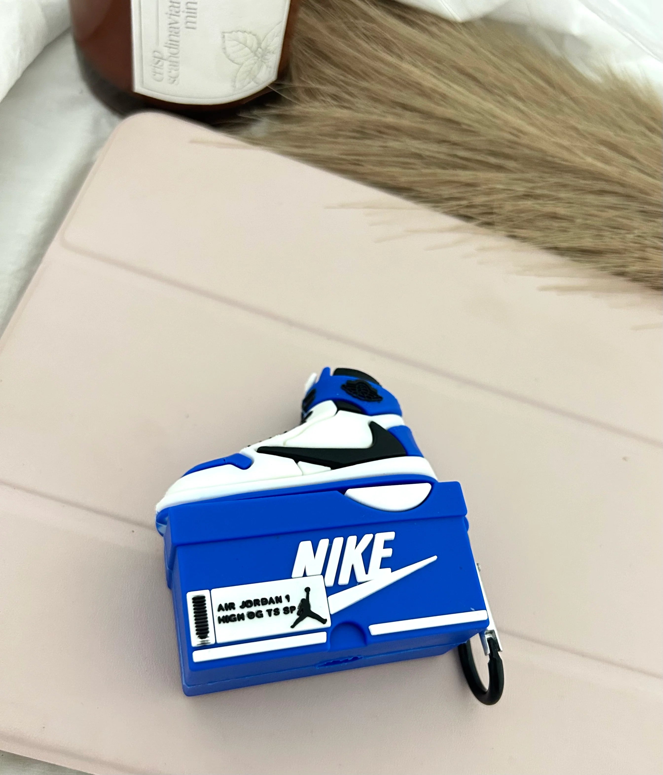 Nike Air Jordan Sneaker Box AirPods Case - 3D Shoe Design Silicone Cover