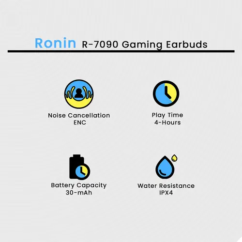 Ronin R-7090 Gaming Earbuds