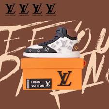 Louis Vuitton Luxury Sneaker Box AirPods Case - Designer 3D Silicone Cover