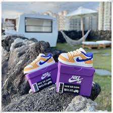 Nike Sneaker Box AirPods Case - 3D Shoe Design Silicone Cover
