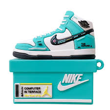 Nike Air Jordan Sneaker Box AirPods Case - 3D Shoe Design Silicone Cover